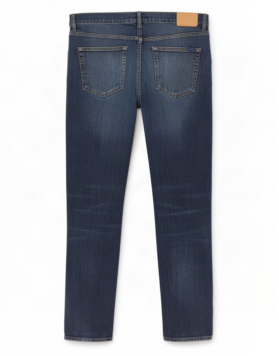 Jeans retos masculinos Gant W38 L32 algodão azul