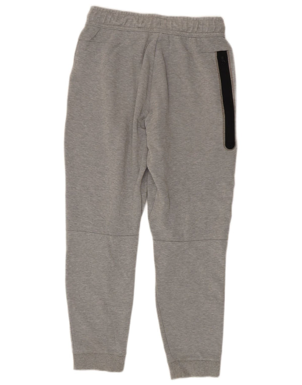 Calça de treino Nike Boys Joggers 13-14 anos XL cinza manchado de algodão