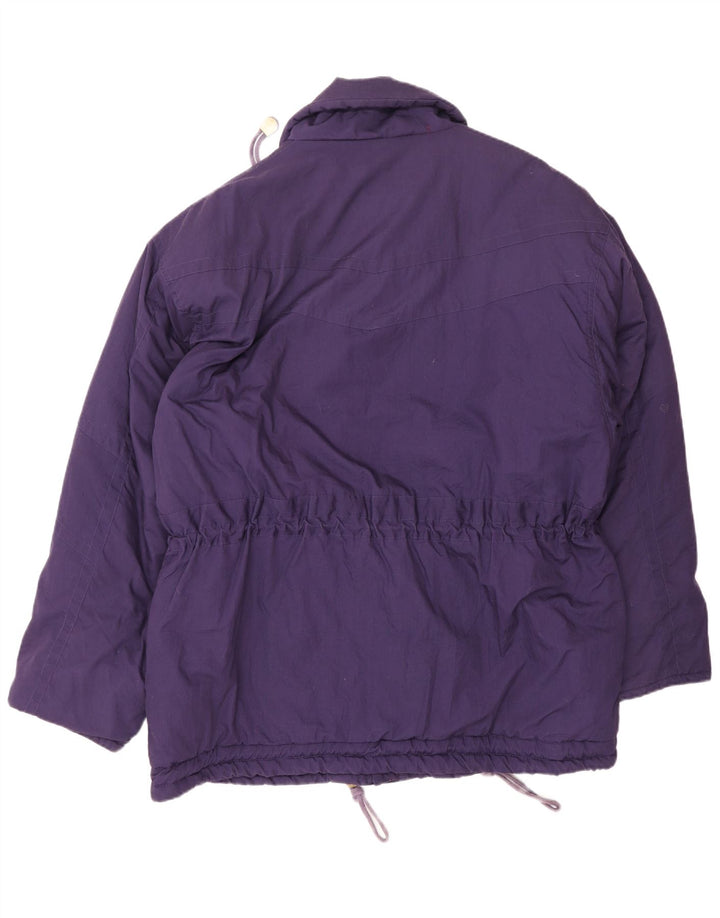 Jaqueta utilitária masculina Crossrace UK 50 poliéster roxo grande