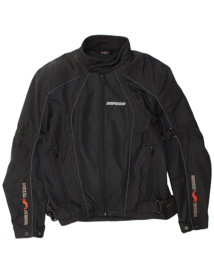 Jaqueta masculina SPIDI Graphic Racer UK 42 XL preta