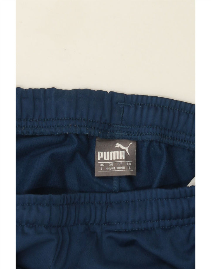Calça de treino masculina PUMA joggers pequeno azul marinho