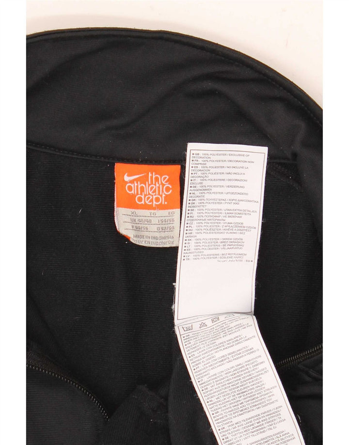 Nike Mens Tracksuit Top Jacket UK 46/48 XL Preto Colourblock Poliéster