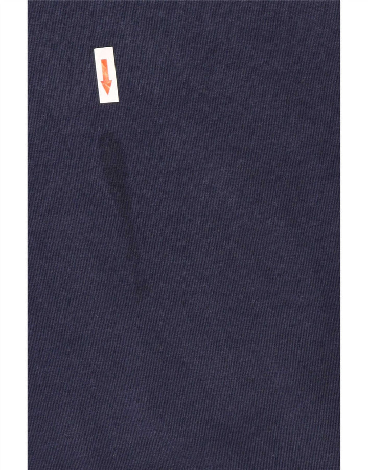 Adidas Mens Regular Fit Moletom Jumper XL Azul Marinho Algodão