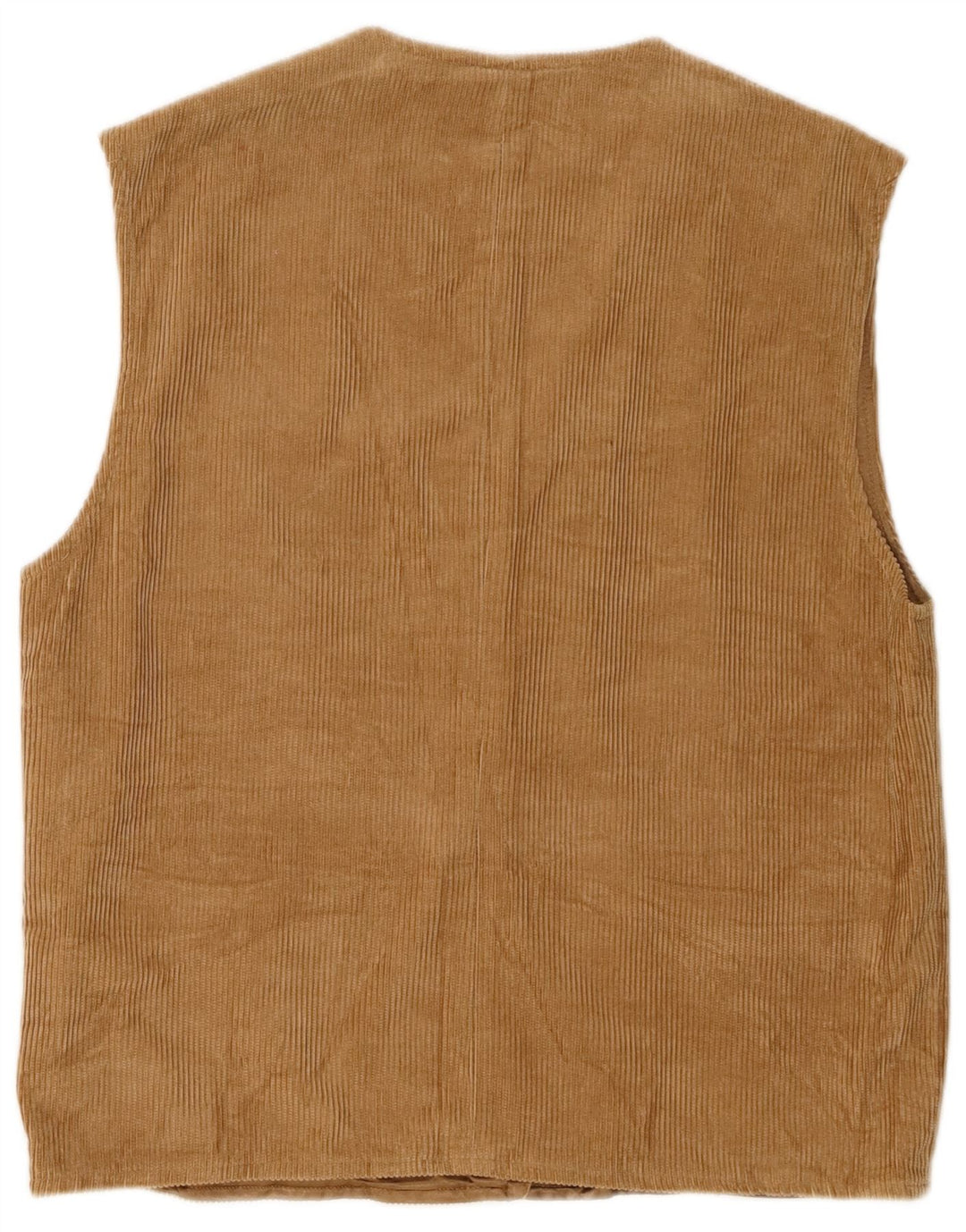Belfe Feminino Corduroy Gilet IT 48 XL Marrom Rayon