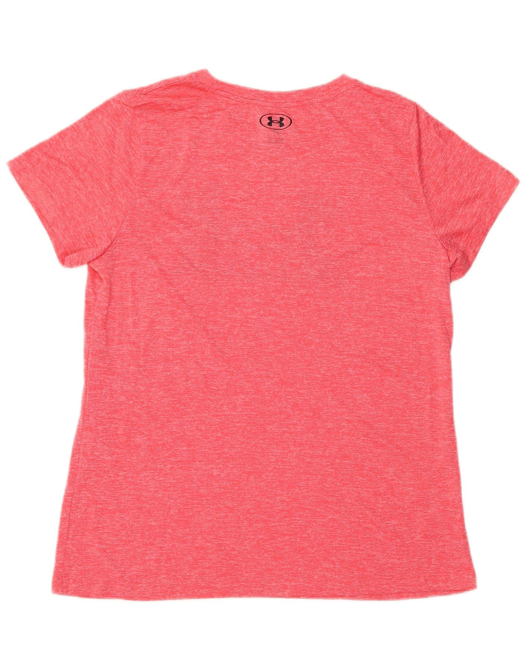 Camiseta gráfica feminina UNDER ARMOUR UK 14 grande vermelha manchada