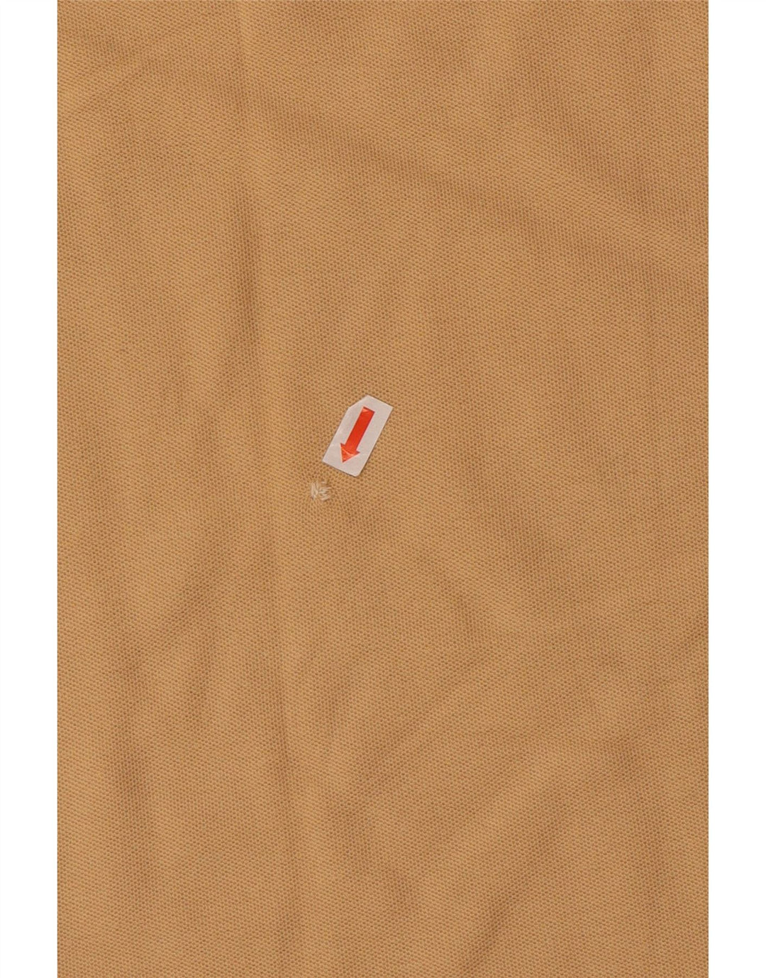 Camisa polo masculina de manga comprida FILA algodão bege médio