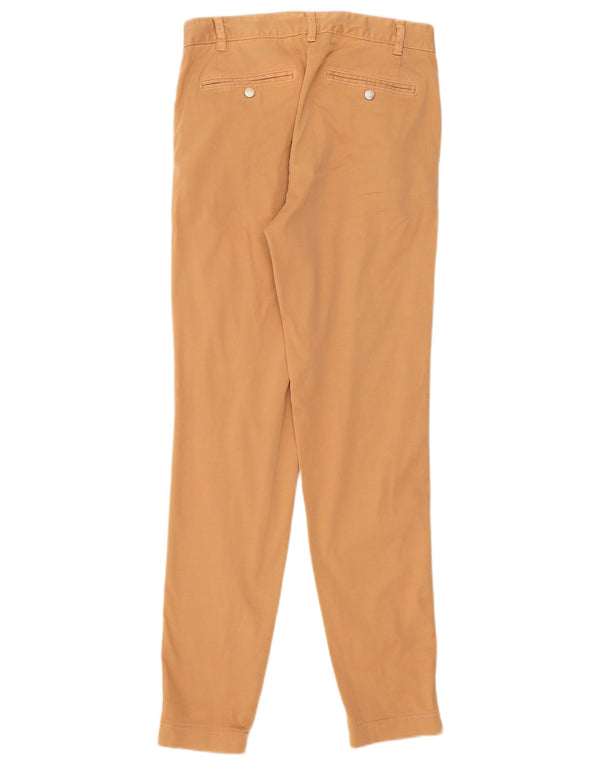 Calça Chino Feminina Ted Baker Slim Tamanho 2 Pequeno W30 L31 Algodão Bege