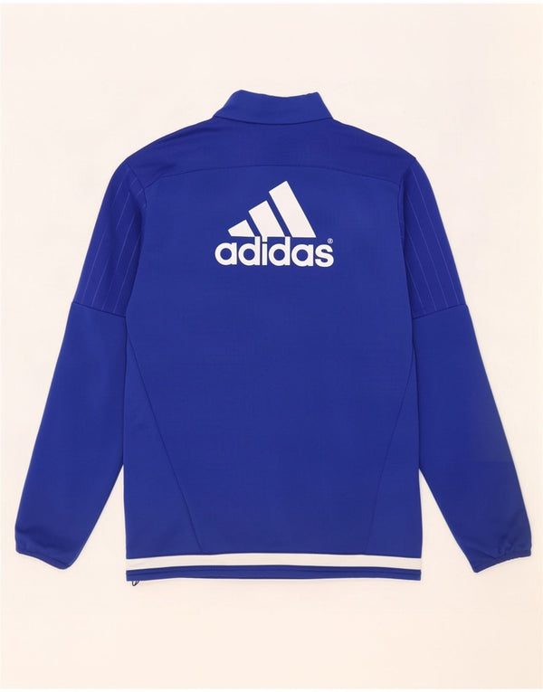 Adidas Mens Chelsea FC Graphic Top Manga Longa Médio Azul Colourblock
