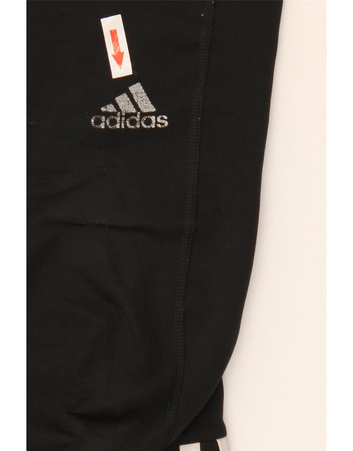 Leggings ADIDAS Femininas UK 12/14 Médio Preto Poliéster