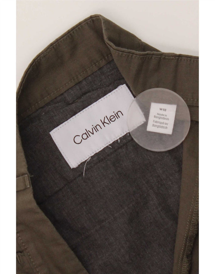 Shorts Chino Masculino Calvin Klein W40 XL Caqui