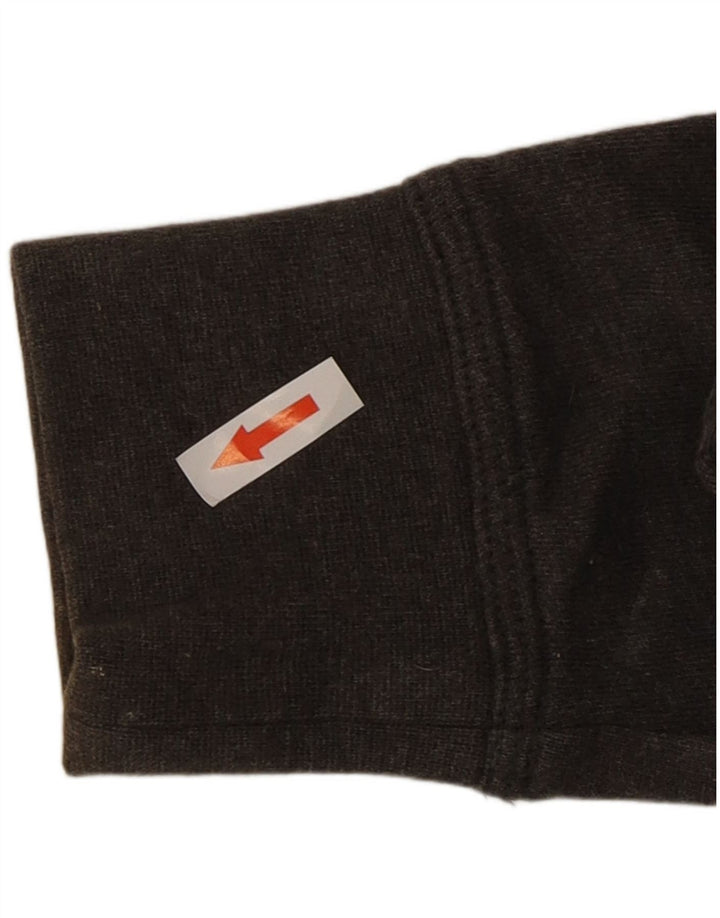 Moletom gráfico masculino Nike Jumper médio cinza algodão