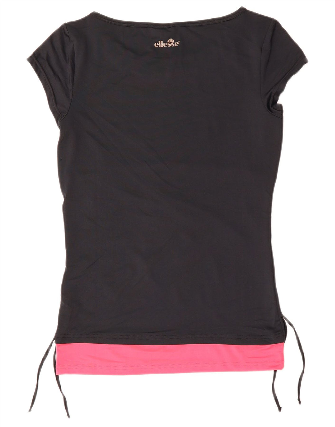 Camiseta feminina Ellesse com estampa gráfica UK 12 médio azul marinho colorblock