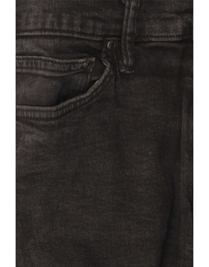 Marks & Spencer Mens Jeans Slim W34 L31 Algodão Preto