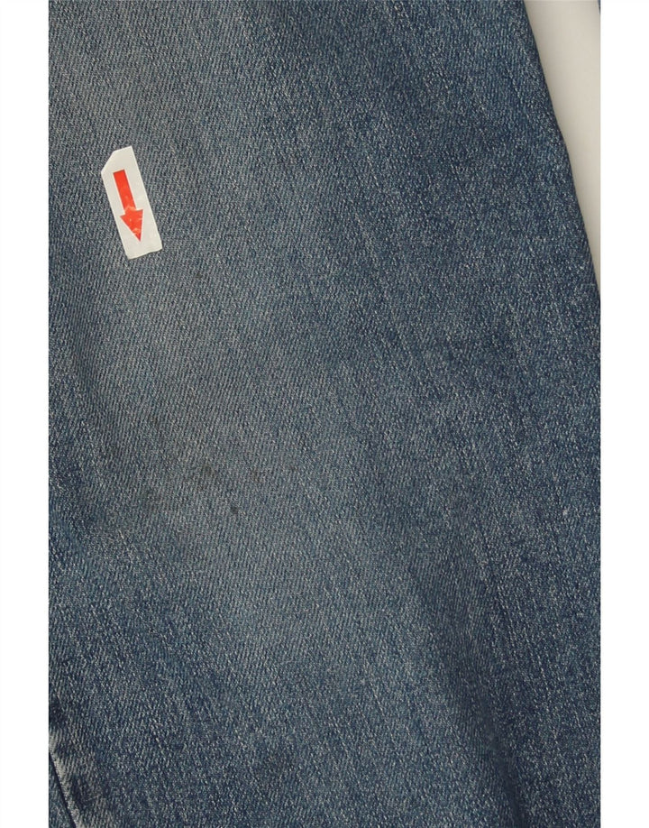 Levi's Masculino 502 Tapered Jeans W34 L32 Azul Algodão