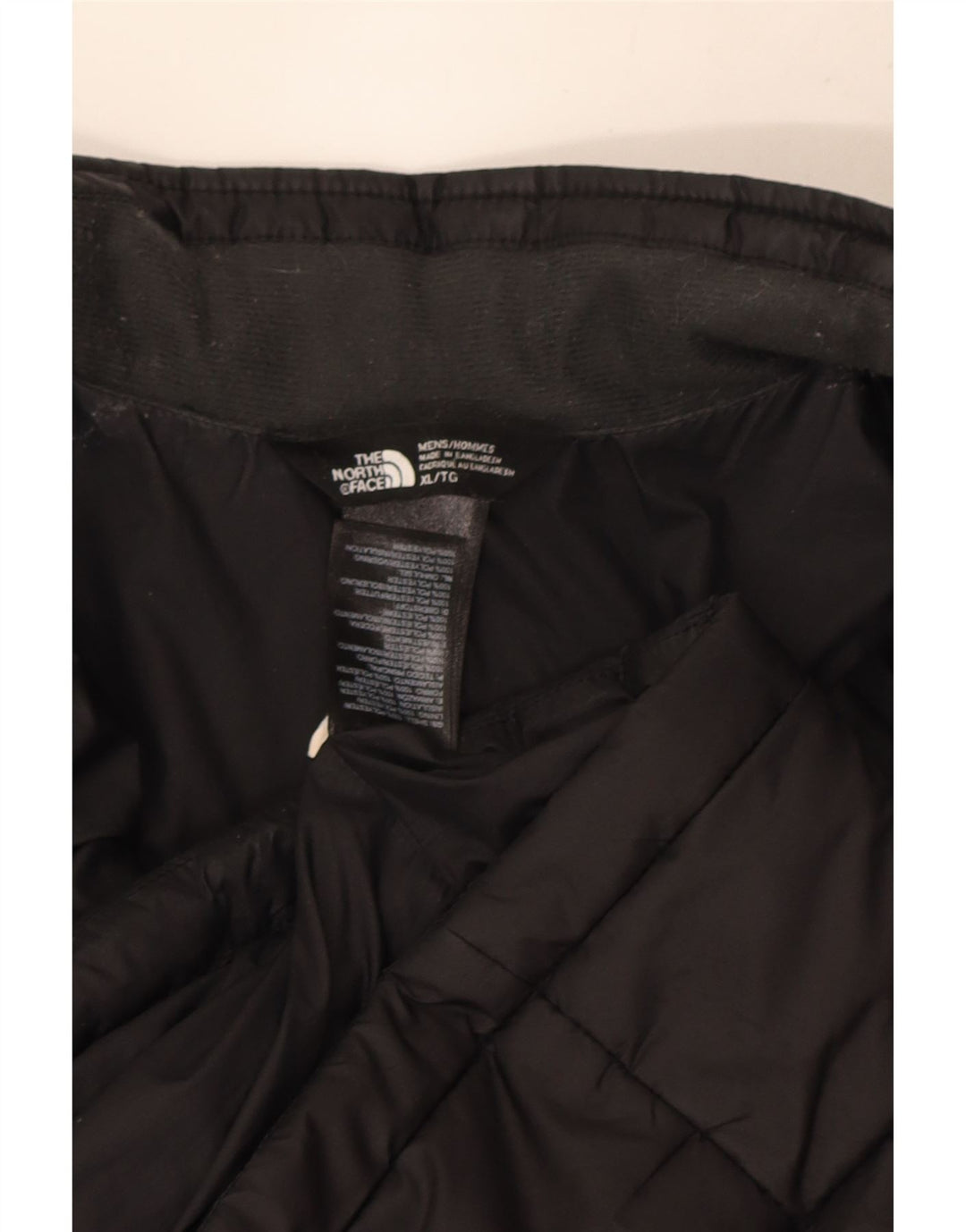 Jaqueta masculina acolchoada The North Face UK 42 XL poliéster preto