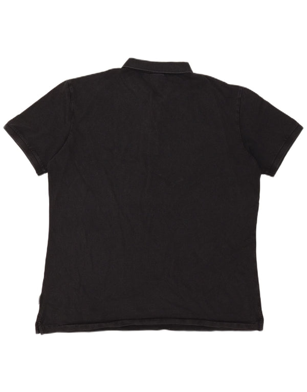 Camisa polo masculina Napapijri 3XL preta
