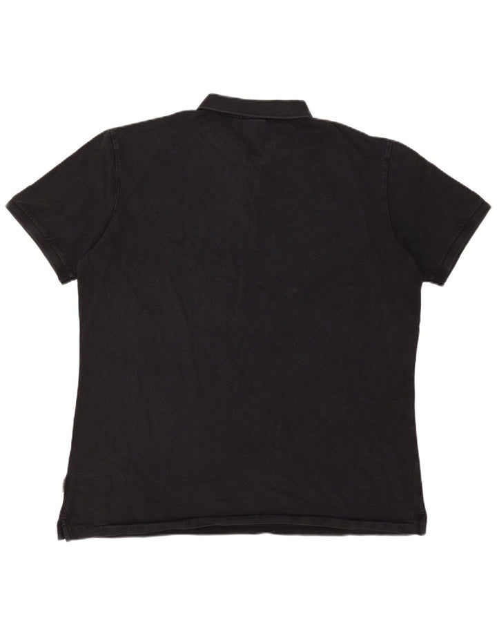 Camisa polo masculina Napapijri 3XL preta