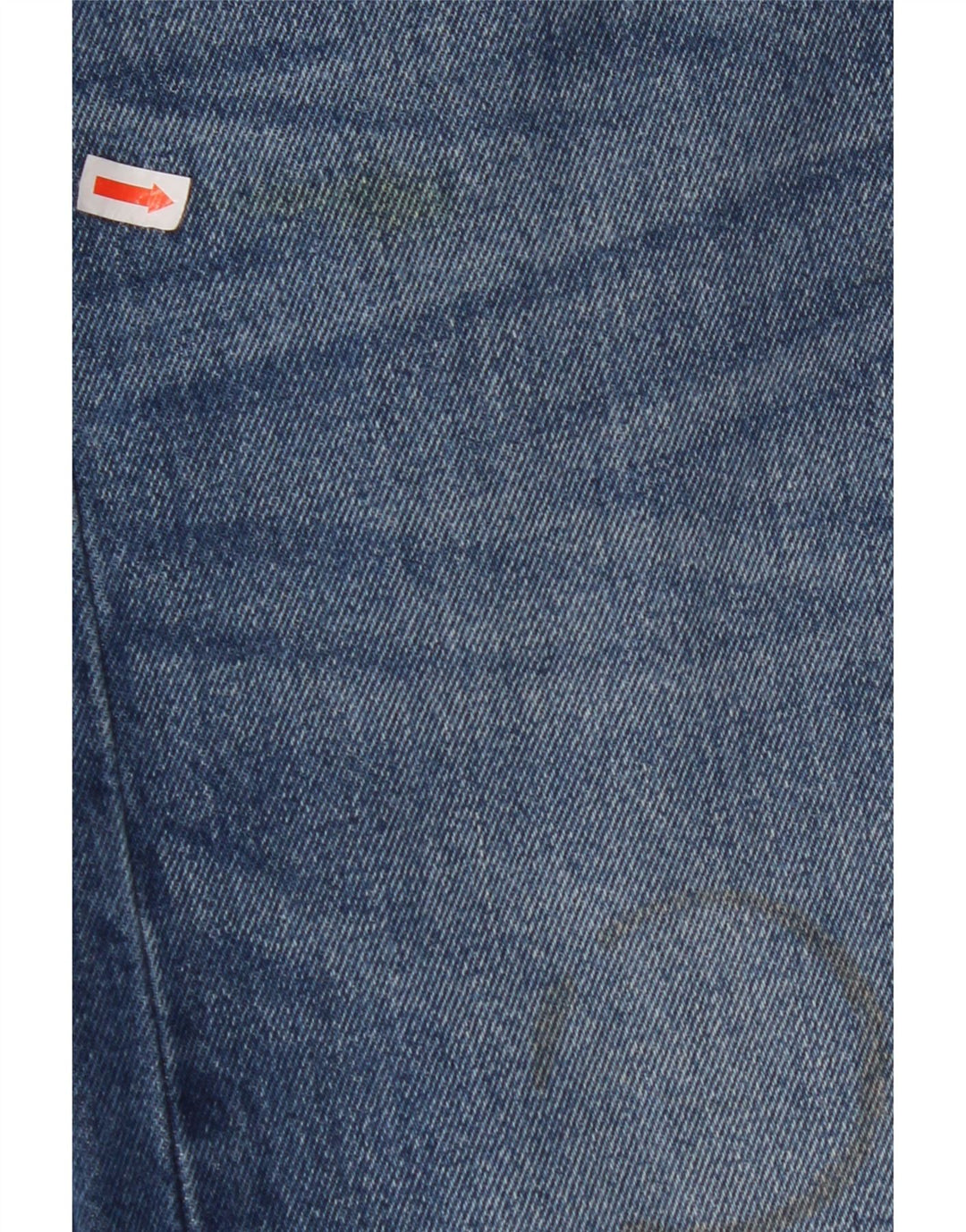 LEVI'S Masculino 501 Straight Jeans W38 L32 Azul Algodão