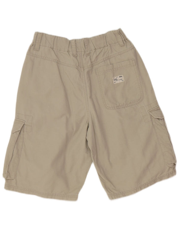 Puma Mens Cargo Shorts Médio W32 Cinza Algodão