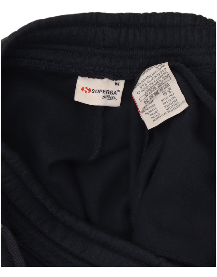 Calça de treino masculina Superga joggers poliéster azul marinho médio