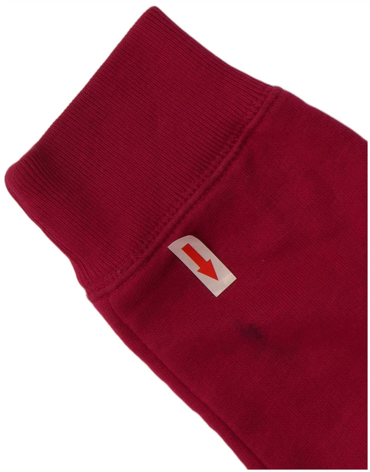 Jumper com capuz gráfico feminino NIKE UK 16 grande algodão rosa