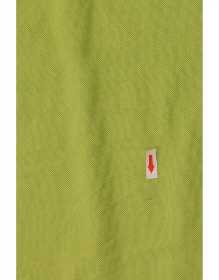 Camisa polo masculina Kappa grande algodão verde