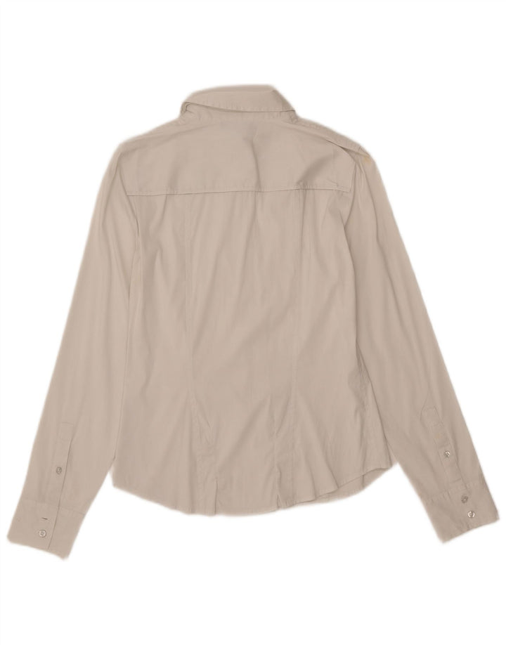 Camisa feminina ARMANI EXCHANGE UK 12 médio branco