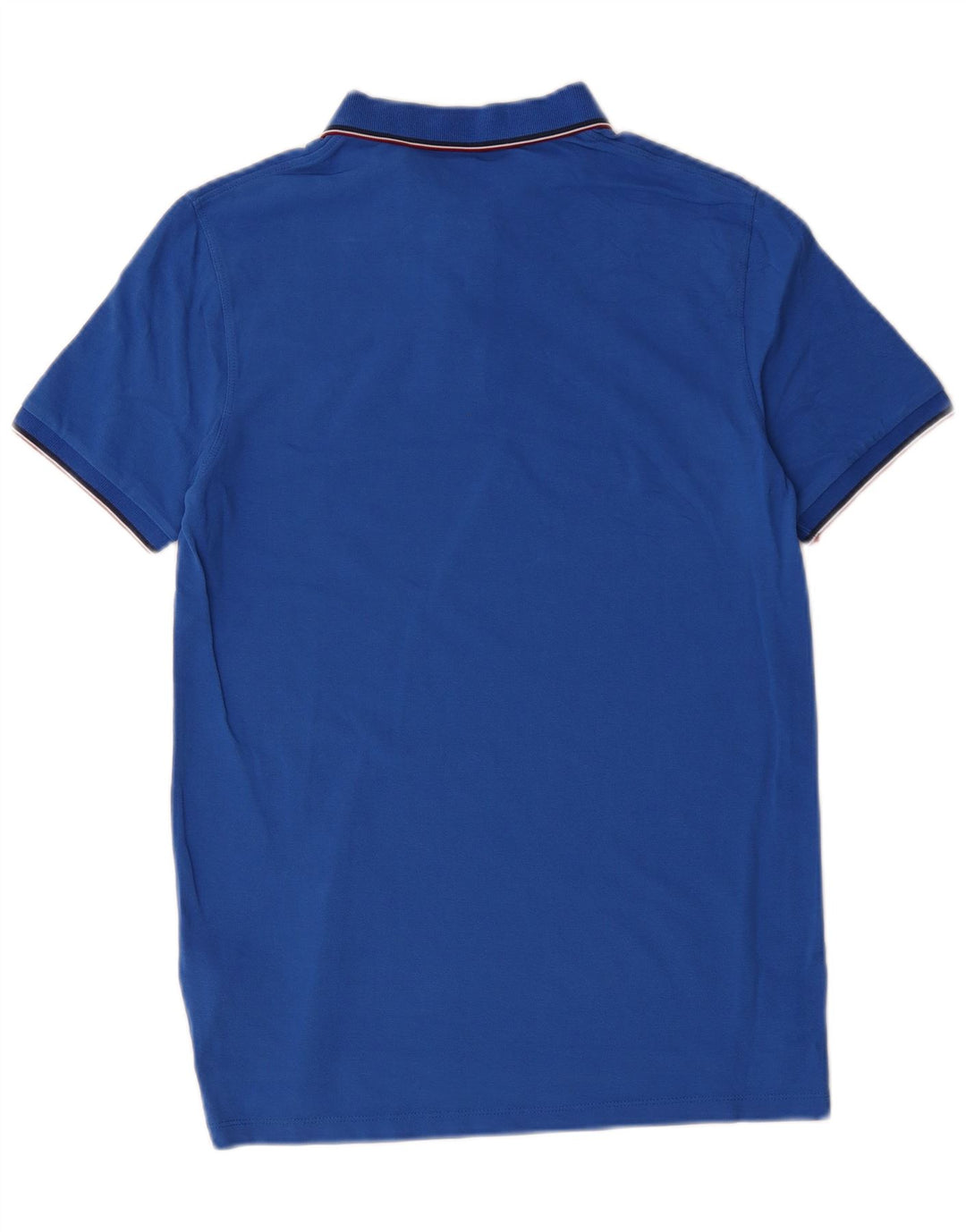 US Polo Assn. Camisa Polo Masculina Algodão Azul Médio