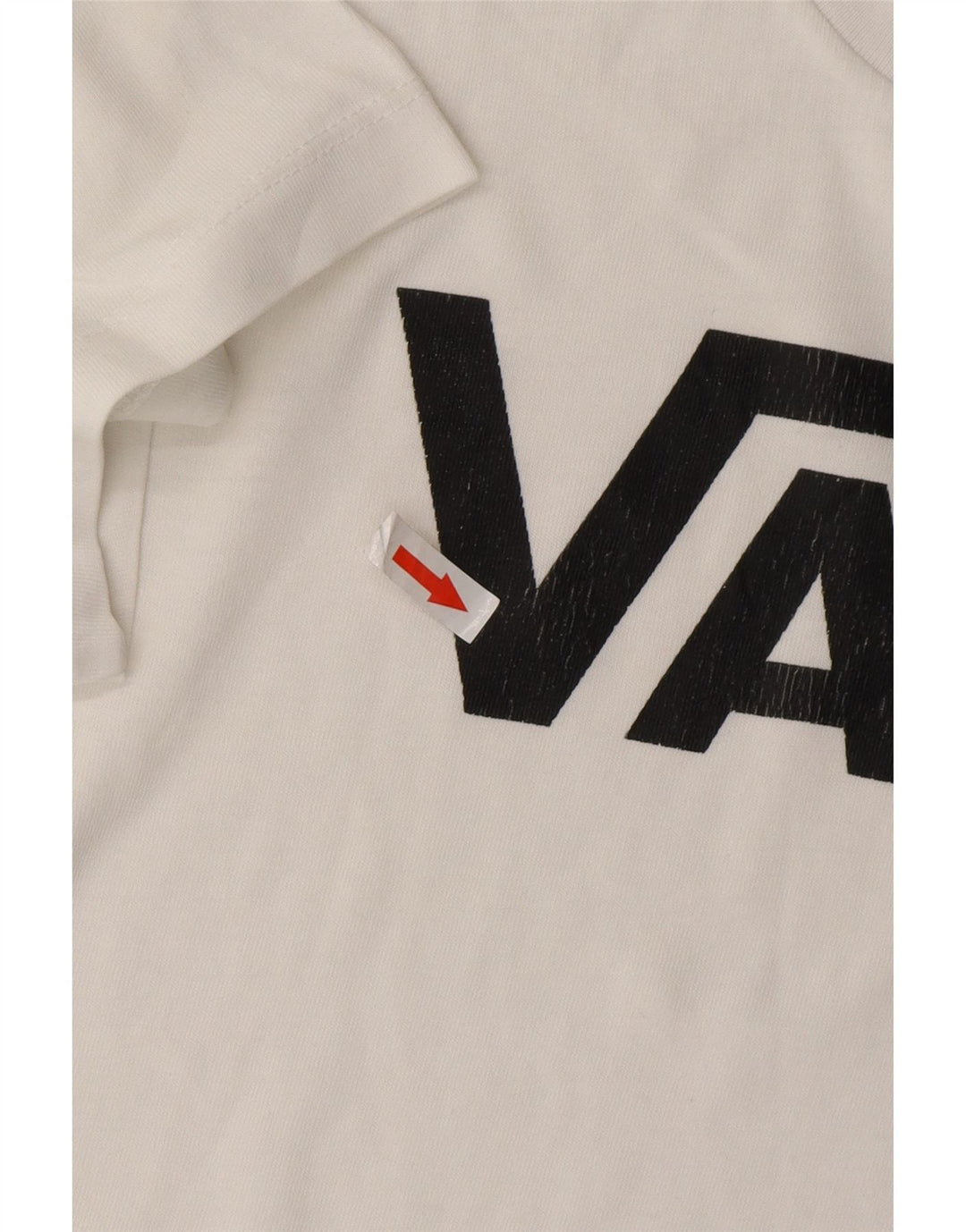 Camiseta feminina VANS com estampa gráfica UK 6 XS branca