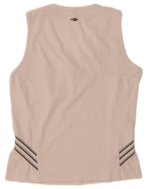 Adidas Womens Climalite Vest Top UK 18 XL Branco