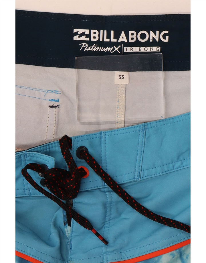 Shorts de natação masculino BILLABONG médio azul colorblock