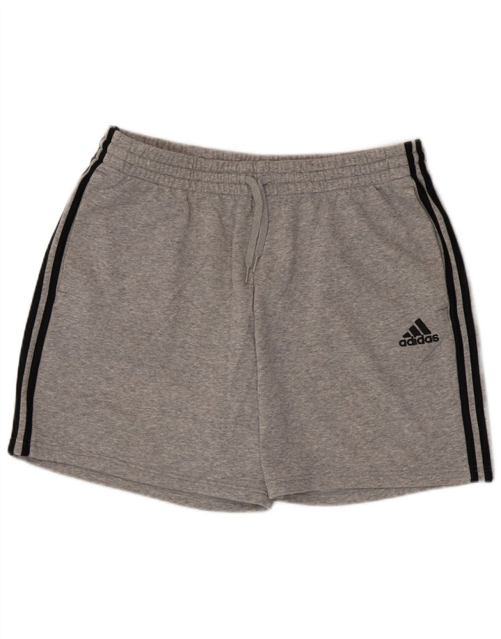 Shorts esportivos masculinos ADIDAS XL cinza algodão