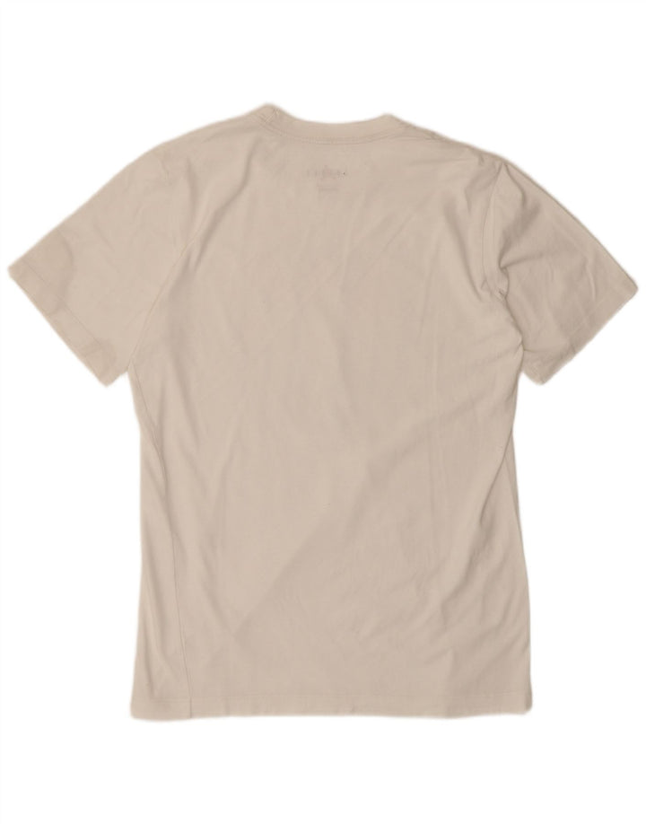 JORDAN Camiseta masculina gráfica top pequeno algodão branco