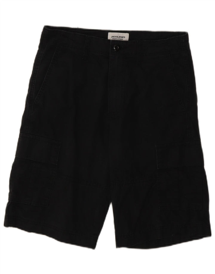 Shorts cargo masculino Jack & Jones XS W26 algodão preto