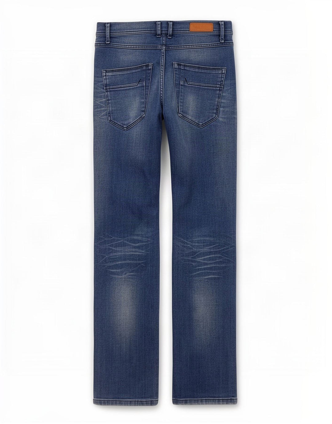 Zara Mens Jeans Slim Distressed EU 38 Pequeno W30 L32 Azul