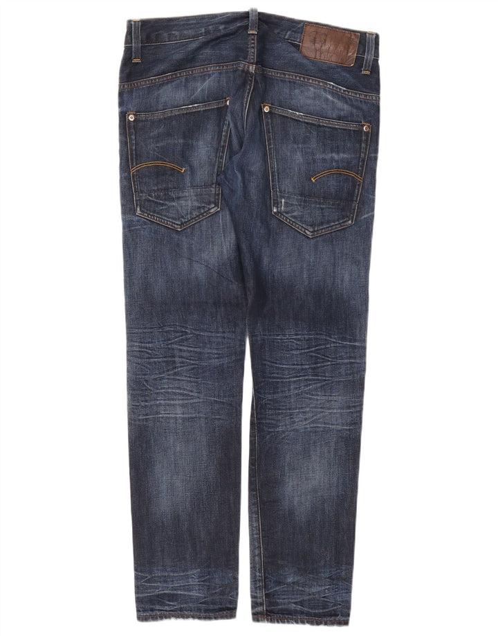 G-Star Masculino Radar Slim Jeans W31 L30 Azul Marinho Algodão