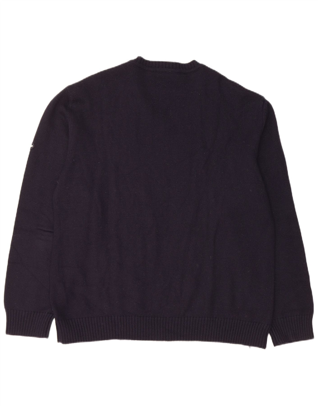 Suéter masculino NAVIGARE com decote em V XL azul marinho Argyle/Diamante