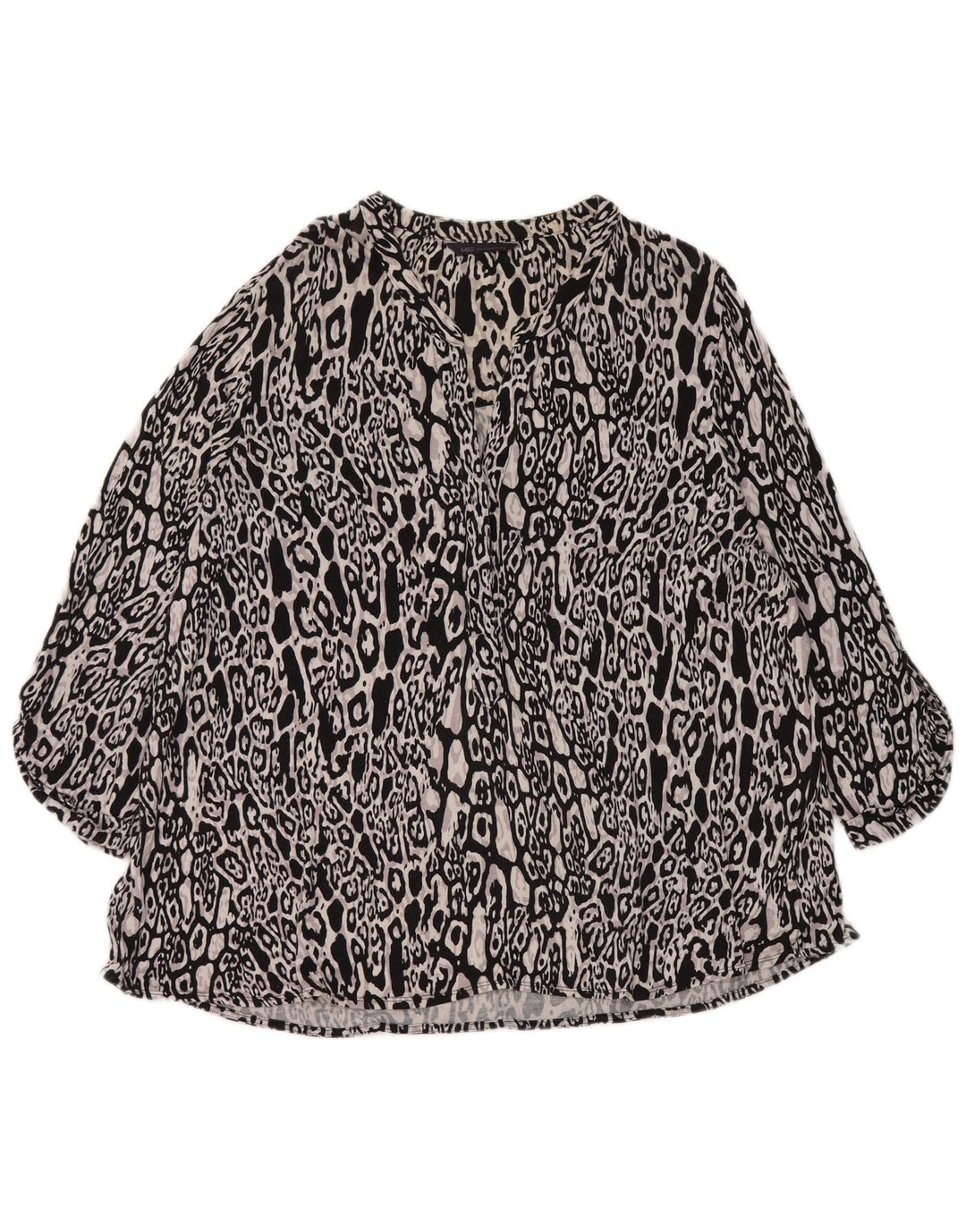 Blusa feminina Marks & Spencer UK 20 2XL estampa animal multicolorida