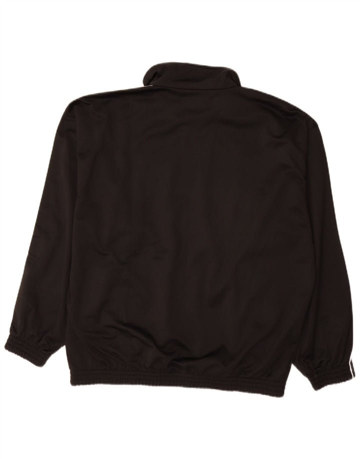 DIADORA Mens Treino Top Jacket UK 42 Grande Poliéster Preto
