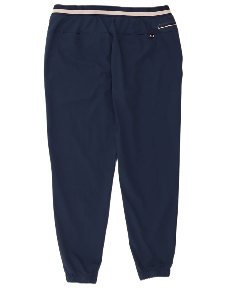 Calça de treino masculina Under Armour XL azul marinho poliéster