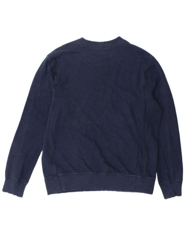 Moletom masculino Nike Jumper UK 42/44 grande algodão azul marinho