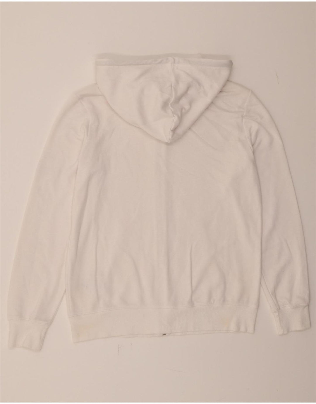 CHAMPION Womens Graphic Zip Hoodie Sweater UK 20 2XL White Cotton Vintage Champion and Second-Hand Champion from Messina Hembry 