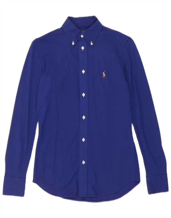 Camisa masculina RALPH LAUREN XS algodão azul