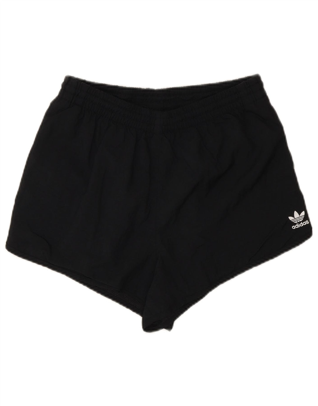 Shorts esportivos femininos Adidas UK 12 poliéster preto médio