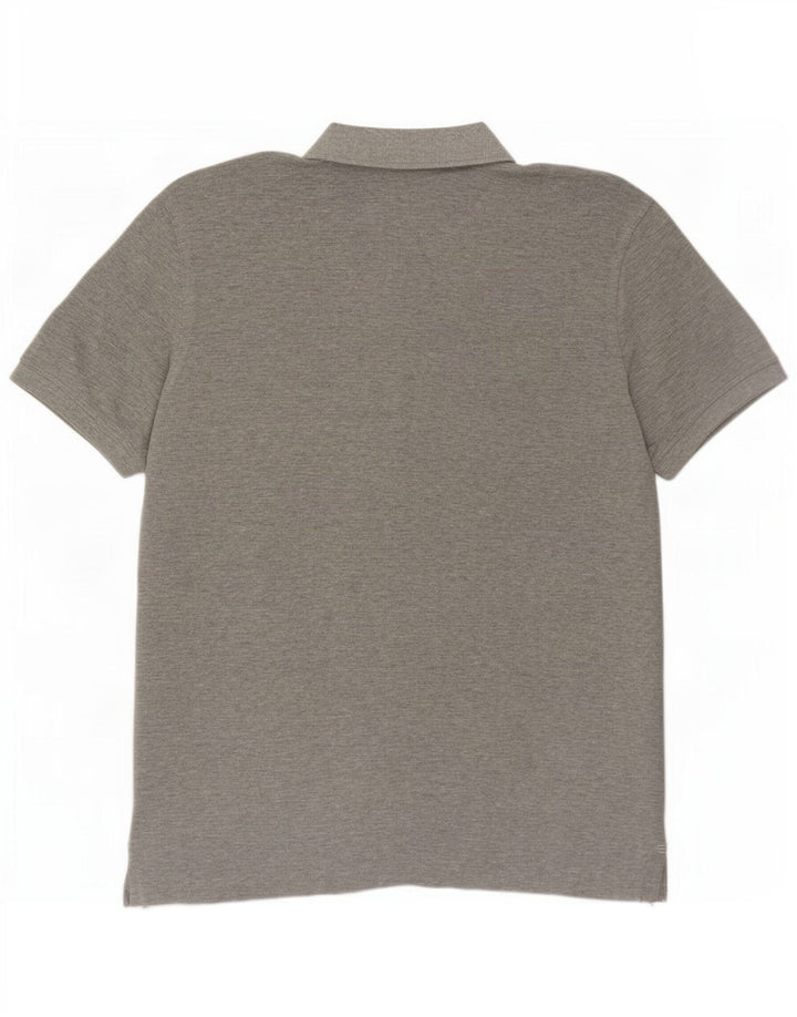 Camisa polo masculina Canterbury grande cinza