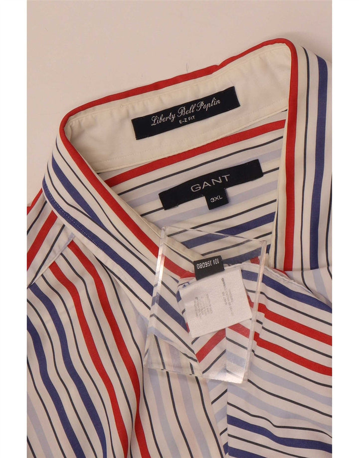 Camisa masculina Gant 3XL listrada multicolorida