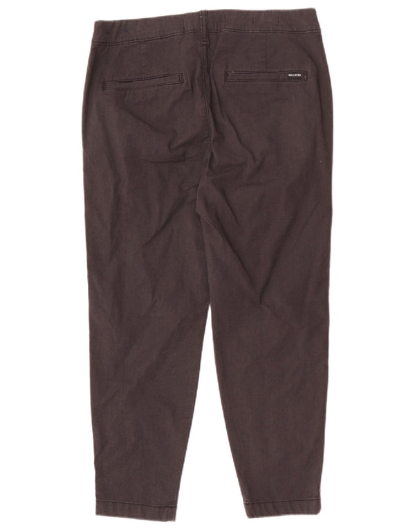 Calça cropped masculina Hollister W29 L24 algodão cinza