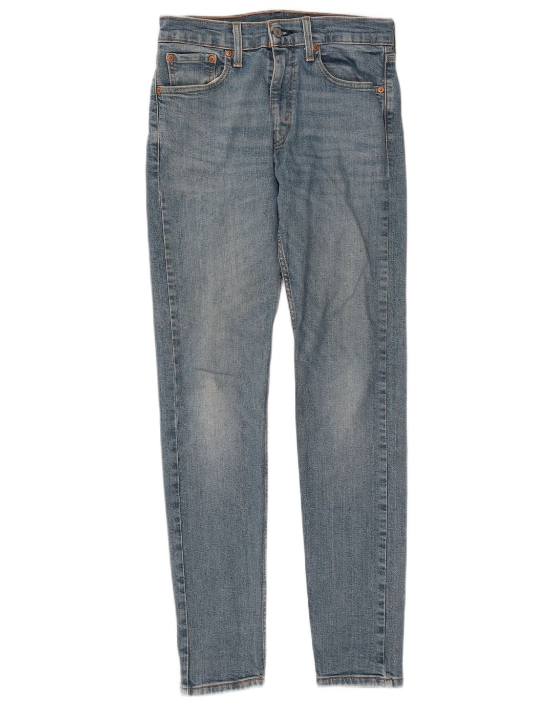 Calça jeans feminina Levi's 512 Slim Tapered W30 L31 azul algodão