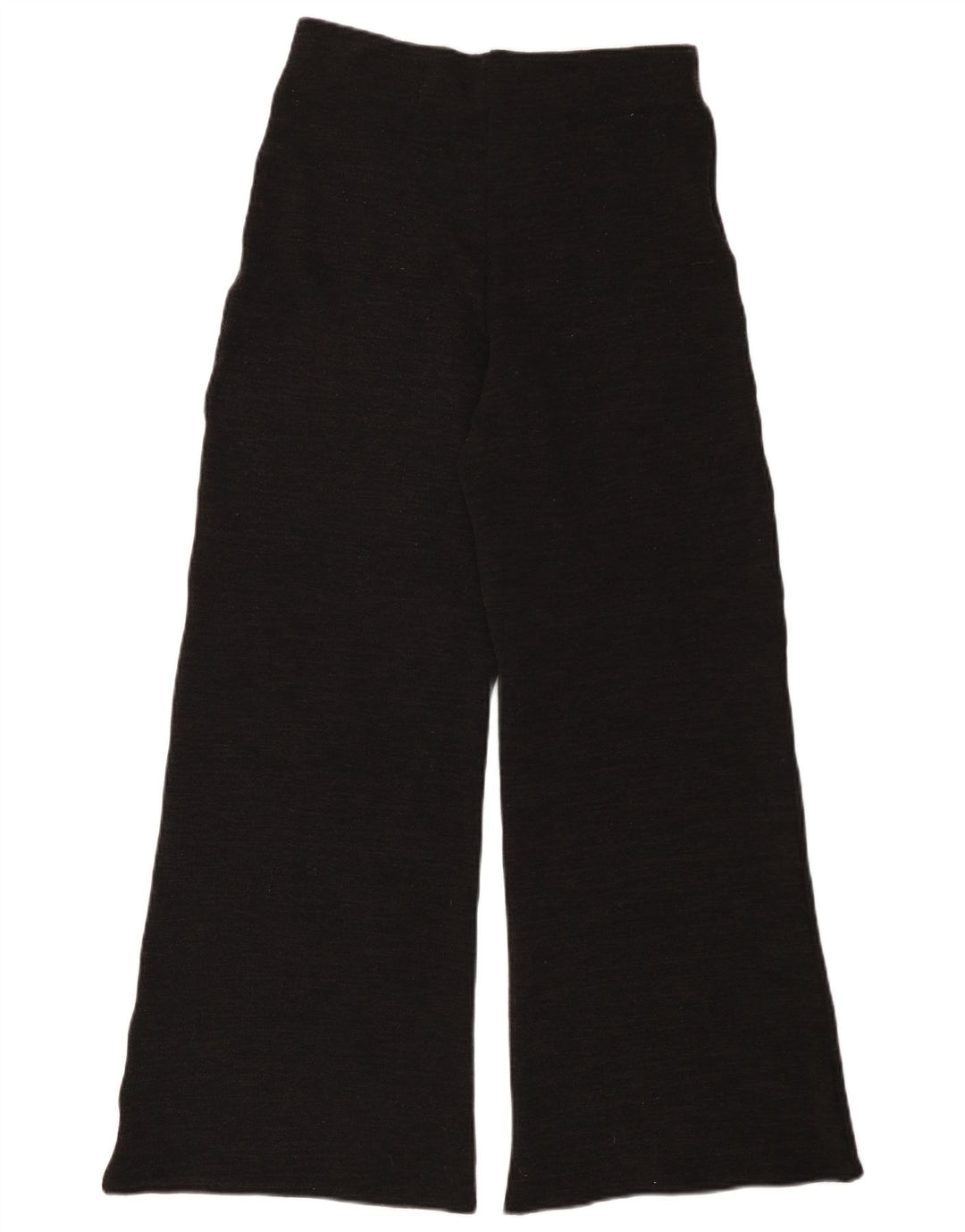 ZARA Calça feminina casual de perna larga médio W28 L31 cinza