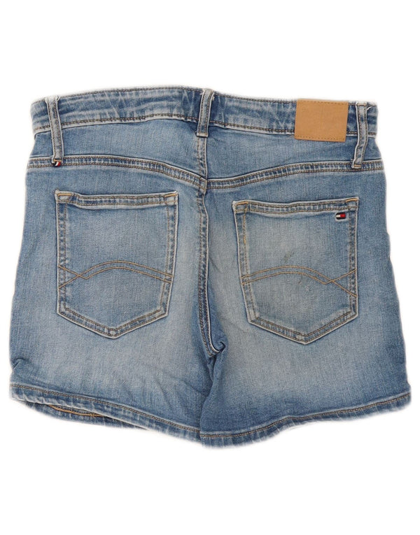 Shorts jeans femininos Tommy Hilfiger 13-14 anos W28 algodão azul